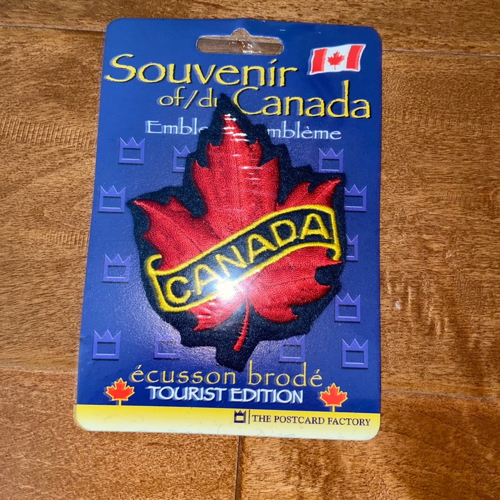 Canada Embroidery Patch